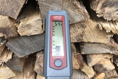 All seasoned wood is 20% or less moisture content.